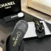 6Chanel shoes for Women's Chanel slippers Leather mules Camellia #A54188