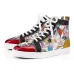 11Christian Louboutin designer shoes Studded Spikes triple black red suede leather men women flat bottoms luxury casual shoes fashion Sneakers 36-47 #956071