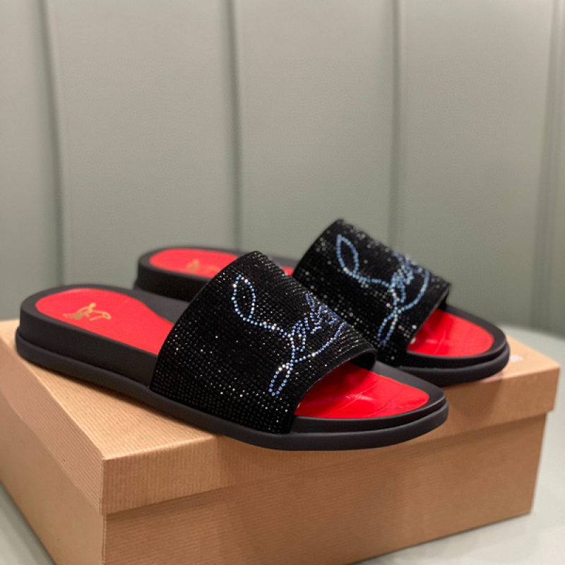 Buy Cheap Christian Louboutin Shoes for Men's CL Slippers #99918480 from