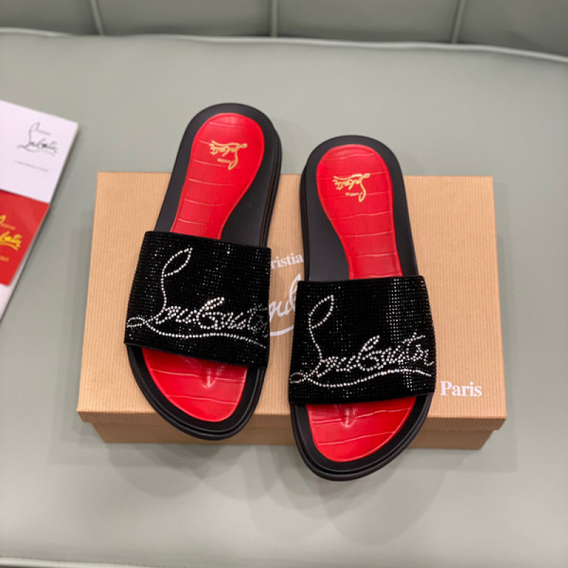 Buy Cheap Christian Louboutin Shoes for Men's CL Slippers