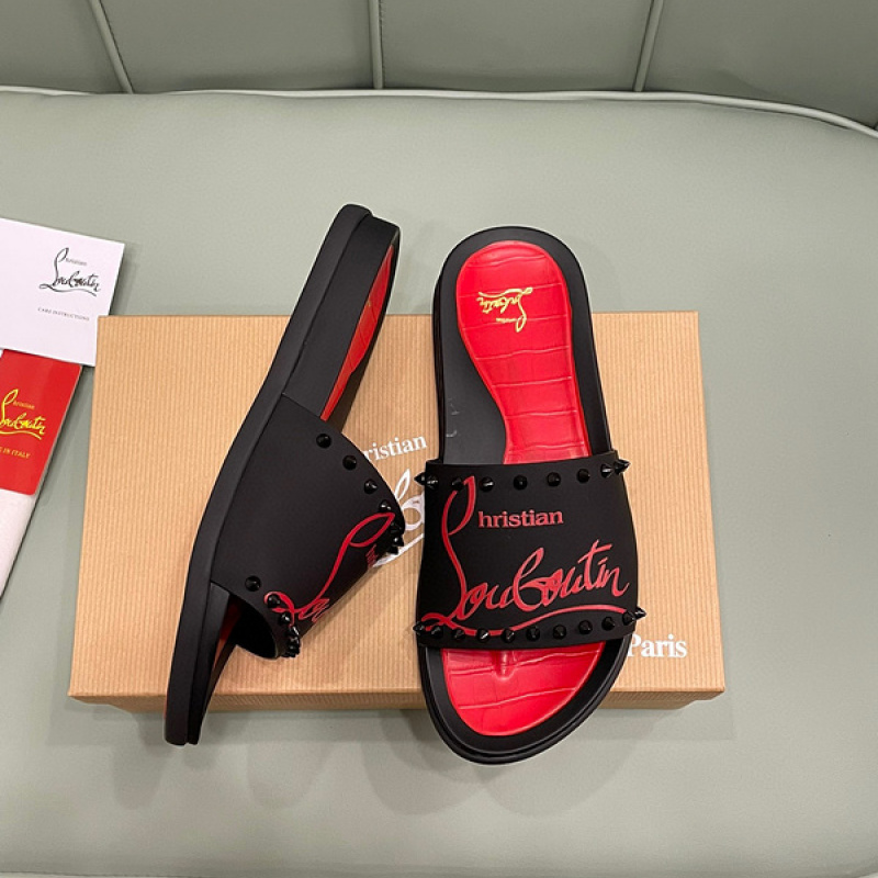 Buy Cheap Christian Louboutin Shoes for Men's CL Slippers #99918478 from