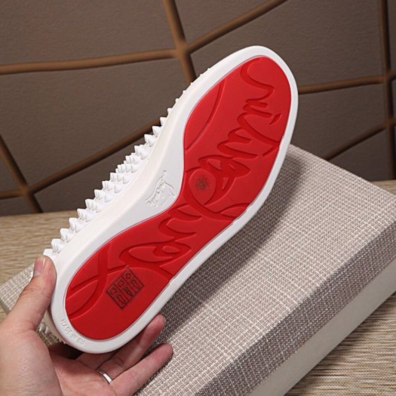 Buy Cheap Hot Christian Louboutin Sneakers Red Bottoms Bottom Men Women  Fashion High Cut Party Lovers Shoes #99897404 from