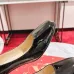 6Women's CL Pumps Christian Louboutin Miss Sab 85MM Patent Leather Black Pumps #A53126