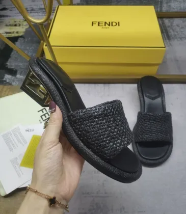 Fendi shoes for Fendi High-heeled shoes for women #A24796