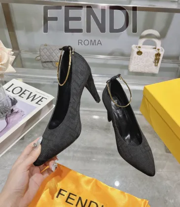 Fendi shoes for Fendi High-heeled shoes for women #A36043