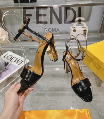 Fendi shoes for Fendi High-heeled shoes for women #A36044