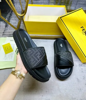 Fendi shoes for Fendi Slippers for men #A39382