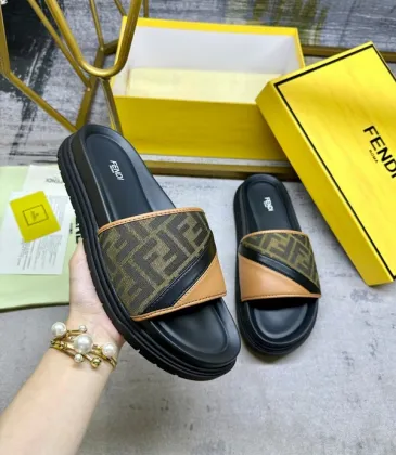 Fendi shoes for Fendi Slippers for men #A39383