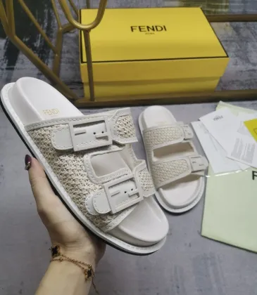 Fendi shoes for Fendi Slippers for men and women #A23812