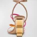 Fendi Women's Purple First Leather Sandal #999937087