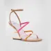 Fendi Women's Purple First Leather Sandal #999937087