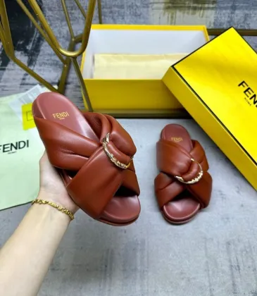 Fendi shoes for Fendi slippers for women #A49899