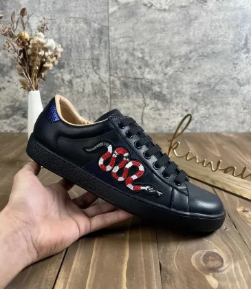 Gucci Snake Sneakers Black AAAA original Sneakers #A32170