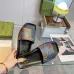 5Gucci Monogram Jumbo GG Platform Slide Wedge Sandals #A48983