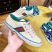 Gucci new vintage Tennis1977 Mickey Apple print sneakers casual Shoes Gucci Unisex Shoes #9874149