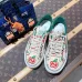 Gucci new vintage Tennis1977 Mickey Apple print sneakers casual Shoes Gucci Unisex Shoes #9874149