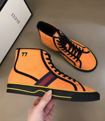 Gucci Shoes Tennis 1977 series high-top sneakers for Men and Women orange sizes 35-46 #99874253