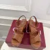 17Gucci Shoes for Women Gucci Sandals Women's platform sandal in leather White/Black/Brown/Red #A54190