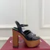 6Gucci Shoes for Women Gucci Sandals Women's platform sandal in leather White/Black/Brown/Red #A54190
