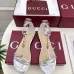 29Gucci Shoes for Women Gucci Sandals Women's sandal with bamboo patent leather #A54023