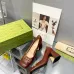 7Women Gucci Leather Sandals Heel height 25CM #A34921