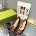 8Women Gucci Leather Sandals Heel height 25CM #A34921