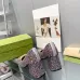 10Women Gucci Sandals Leather Heel 25CM #A34922