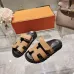 Hermes Chypre leather sandals Unisex #A38650