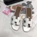 31Hermes Women's Leather High heeled slippers sizes 35-41 #99903661
