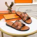 Luxury Hermes Shoes for Men's slippers shoes Hotel Bath slippers Large size 38-45 #9874705