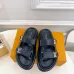 1Louis Vuitton Shoes Classic couple slippers Black #A48721