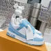 Louis Vuitton Trainer AAA Quality White/Black/Blue/Skyblue/Red #A39320