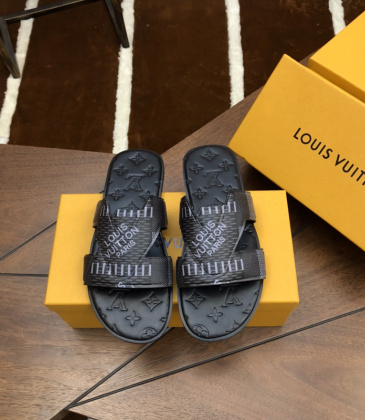 Louis Vuitton lv man shoes slides casual slippers - Shop at
