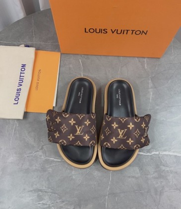Louis Vuitton lv man shoes slides casual slippers
