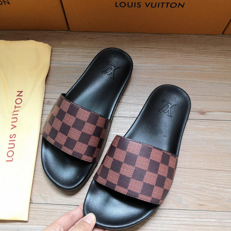 Buy Cheap Louis Vuitton Men's Women Slippers 2020 New #99897268