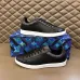 2020 Men's Louis Vuitton Shoes Luxembourg low-top sneaker Black / White #99116658