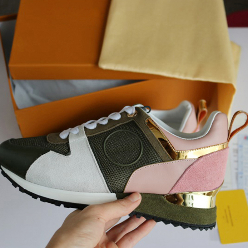 Buy Cheap Louis Vuitton Luxury leather casual shoes Women Designer sneakers  men shoes genuine leather fashion Mixed color #9131075 from