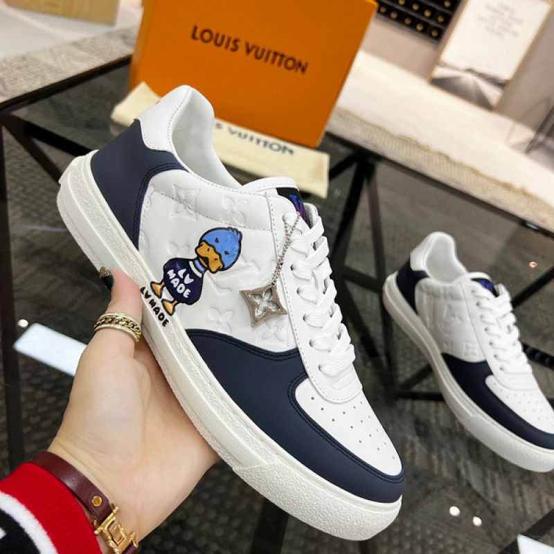 White Louis Vuitton Shoes for Men