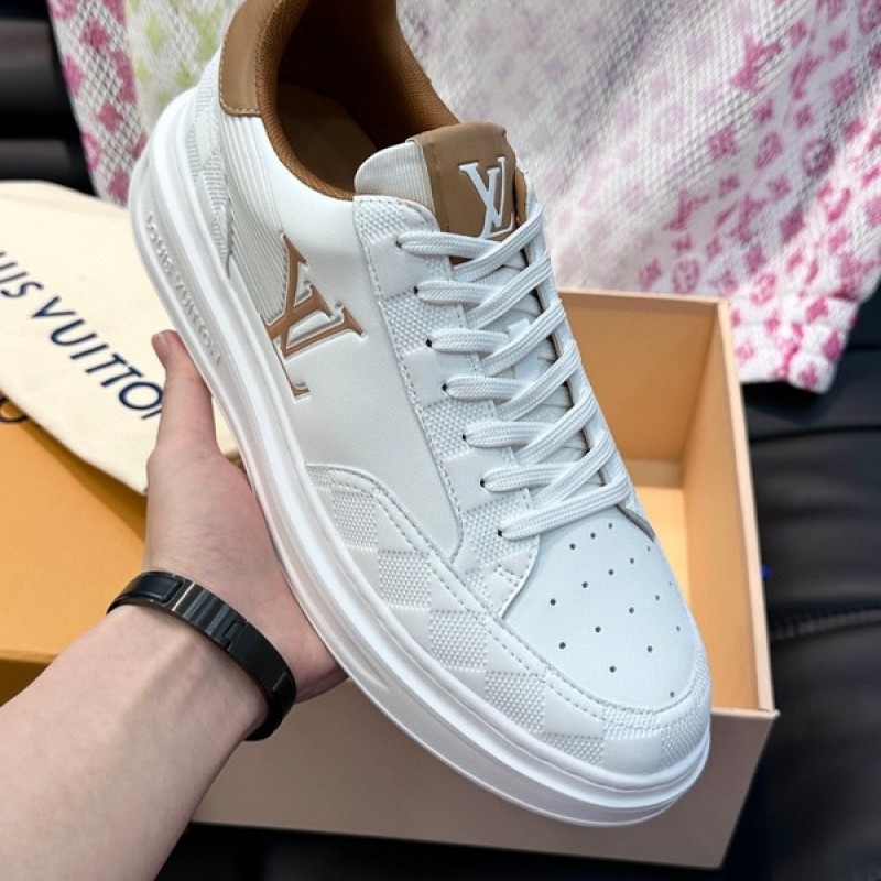 louis vuitton men's white sneakers