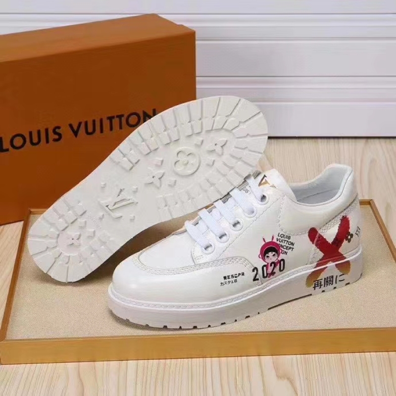 Buy Cheap Louis Vuitton Shoes for Men's Louis Vuitton Sneakers cowhide vamp  sheepskin inside wear resistant sole #99900949 from