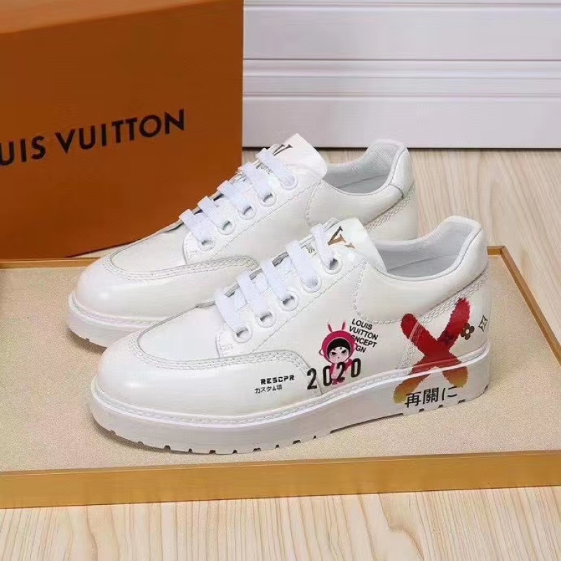 Buy Cheap Louis Vuitton Shoes for Men's Louis Vuitton Sneakers cowhide vamp  sheepskin inside wear resistant sole #99900949 from