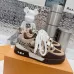 Louis Vuitton Skate Sneakers Brown #A31056