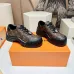 18Louis Vuitton Black Sneakers: Patent Leather &amp; Iconic LV Logo, Merging Luxury and Edge Black/White/Brown #A54199