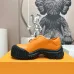 5Louis Vuitton Black Sneakers: Patent Leather &amp; Iconic LV Logo, Merging Luxury and Edge Black/White/Brown #A54199