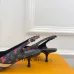 18Louis Vuitton Shoes for Women's Louis Vuitton Pumps Chérie Slingback Pumps Black/White #A54180