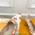 5Louis Vuitton Shoes for Women's Louis Vuitton Pumps Chérie Slingback Pumps Black/White #A54180