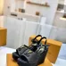 5Louis Vuitton Shoes for Women's Louis Vuitton Mare Wedge Sandal #A53200