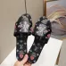 Louis Vuitton Flat Low Flip Flop 5D Printed Jade Rabbit Pattern #A23188