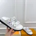 18Louis Vuitton Shoes for Women's Louis Vuitton Mule White Multicolor #A54020
