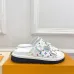 19Louis Vuitton Shoes for Women's Louis Vuitton Mule White Multicolor #A54020